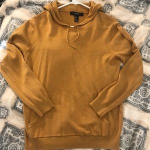 Yellow Forever 21 Hoodie